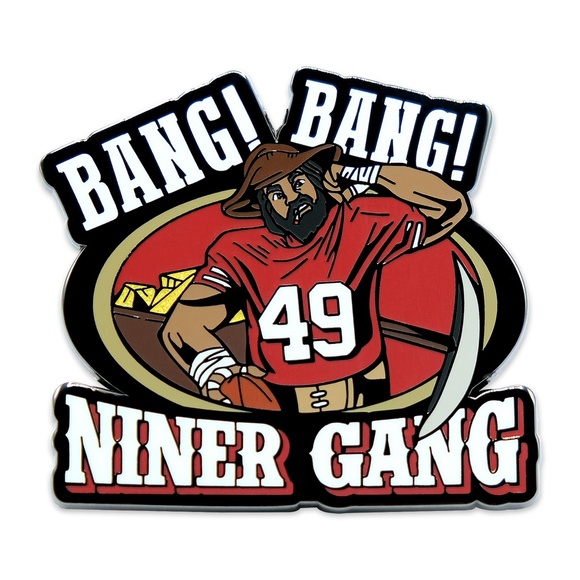 Bang Bang Niner Gang Lapel Pin - Picture 1 of 2